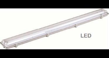 Armatuur 150cm inclusief dubbele LED TL - IP65 - 6000K