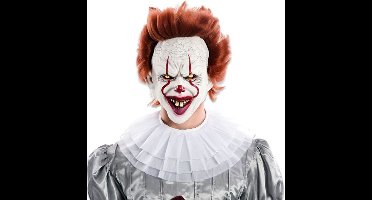 Witbaard Masket It Rubber Wit/rood Mt One-size