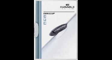 Klemmap durable 2260 swingclip wit 25 stuks