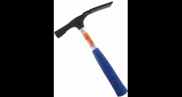 Topgear Metselhamer - Staal & Rubber - Geslepen Beitel - 600g - Blauw - 30 cm