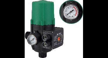 Monzana Waterpomp - Drukregeling - Zonder Kabel - 10bar