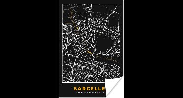 Poster Stadskaart – Frankrijk – Kaart – Sarcelles – Plattegrond - 20x30 cm