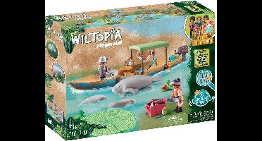 PLAYMOBIL Wiltopia Boottocht naar de zeekoeien - 71010