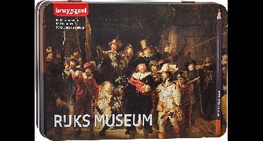 Bruynzeel Hollandse Meesters blik 50 kleurpotloden - De Nachtwacht van Rembrandt