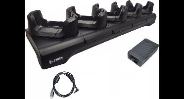 Zebra charging-/communication station, Ethernet, 5 slot