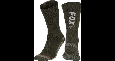 Fox Thermolite Long Socks Green & Silver Thermosokken 44-47