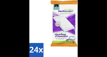 Bison - Original - Vochtvreter - Navulzak - 1 KG - 1 Stuk - Lavendel - Voordeelverpakking - 24 stuks