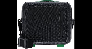 MANDARINA DUCK cosmetische tas Logoduck + Beauty Case Green Light zwart
