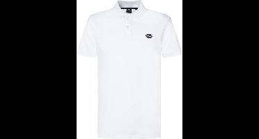 Petrol Industries - Heren Klassieke polo - Wit - Maat XL