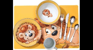 Kindergeschirr Happy Zoo Set van 8