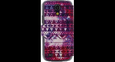 Xccess Telefoonhoesje geschikt voor Samsung Galaxy S4 Mini Hoesje | Xccess Book Stand Bookcase - Paars