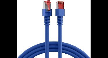 Techtube Pro - Internetkabel S/FTP CAT6 - blauw - 1 meter