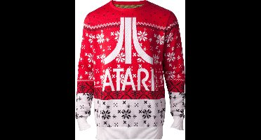 Difuzed Atari Kersttrui Maat M - Rood