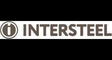 Intersteel Deurkruk Combinatie op rozet verdekt ø53x10mm rvs getrommeld/zwart