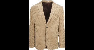 Suitable Colbert Corduroy Beige - Maat 48 - Heren - Ribstructuur - Volwassen mannen blazer