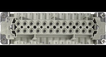 Ilme 24-Pole Harting Squich insert female CSHF 24