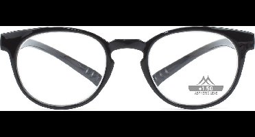 Montana MNR1 hangende leesbril Zwart +3.00 - Rond - Lange poten - Nek