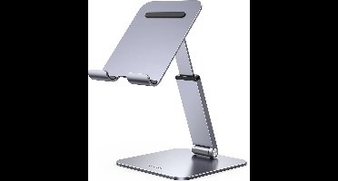 Verstelbare Tablet Standaard voor Tablets tot 12,9 Inch - Aluminium Houder met Hoogte- en Hoekverstelling