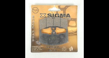 Plaquette de frein Sigma pour Moto Honda 550 Cbx F 1982 à 1986 AVG / AVD Neuf