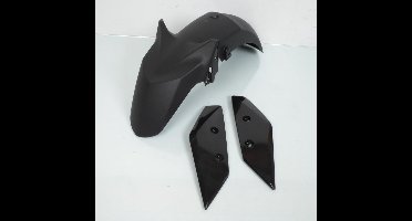 Garde boue avant TNT pour scooter Yamaha 125 X-Max noir tinté masse / brillant