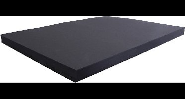 Karton - koolzwart - 50x70 cm - 270 grams - Creotime - 100 vellen