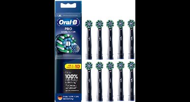 Oral-B Pro Cross Action Opzetborstels Zwart 10 stuks