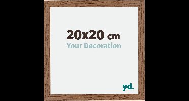 Your Decoration - Fotolijst 20x20 cm - MDF - Eiken Rustiek - Mura