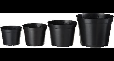 Nature Plantcontainer Zwart - Kweekbenodigdheden - Ø16.5x13.1 cm