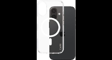 CARE by PanzerGlass Flagship Case - Transparant Urban Combat w. - Wit MagSafe iPhone 16