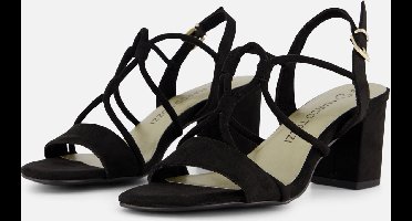 Marco Tozzi Sandalen zwart Textiel - Dames - Maat 41