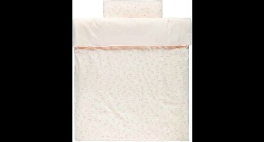 Trixie dekbedovertrek ledikant multicolor - babytextiel Rosy Rabbit.