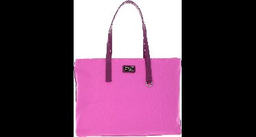 MANDARINA DUCK Schoudertas met laptopvak Style Shopper Pink Bubble Roze
