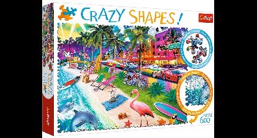 Trefl Trefl - Puzzels - 600 Gekke Vormen" - Miami Beach"