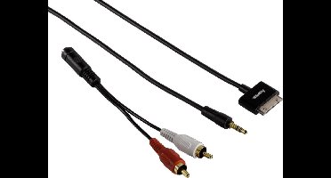 Hama 04780807 - iPod Audiokabel - Zwart