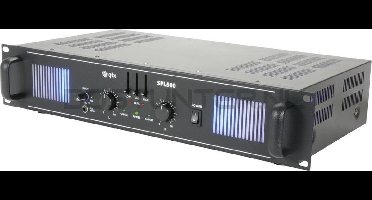 QTX SPL500 2X 250W DJ PA VERSTERKER METEQUALIZER