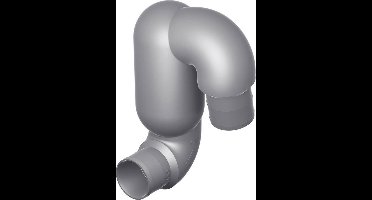 VETUS LT Zwanenhals voor Uitlaatslang Ø 127 mm