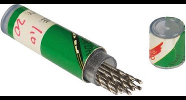 Velleman Precisieboorset, accessoireset voor multifunctioneel gereedschap, 20-delig, Ø 1.0 mm