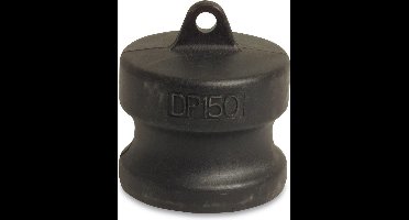 Snelkoppeling PP 1" V-deel Camlock x binnendraad 7,5bar zwart type Camlock A