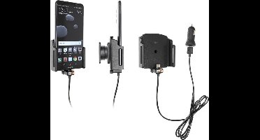 Brodit houder geschikt voor Huawei Mate 10 Pro Actieve houder met 12V USB plug