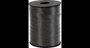 Creotime Cadeaulint Glanzend 250 M X 10 Mm Zwart