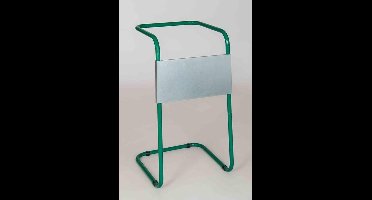 Klemmende infoplaat knapzak 400 liter verzinkt