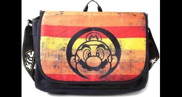 Nintendo - Super Mario Retro Striped Messenger Bag