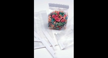 Bindstrips Klevend voor 15cm brede Zakken (500 stuks)