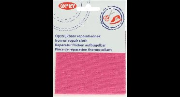 OPRY REPARATIEDOEK JEANS OPSTRIJKBAAR 10X40CM COLOR PINK