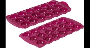 Metaltex Cakevorm 18 Cupcakes 34 X 14,5 Cm Violet 2-delig