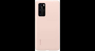 Huawei Silicon Protective Case voor de Huawei P40 - Roze