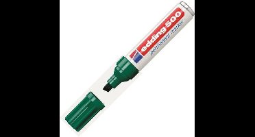 Viltstift edding 500 schuin 2-7mm groen | 10 stuks