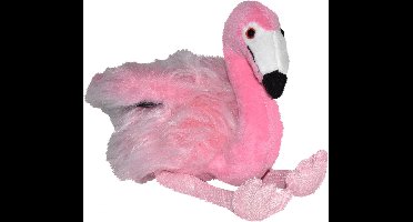 Wild Republic Knuffel Flamingo Junior 20 Cm Pluche Roze