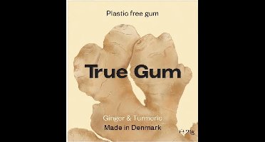True Gum Ginger & turmeric 21 gram