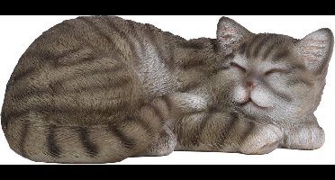 Esschert Design Kitten 29,1 X 18,6 Cm Polyresin Grijs